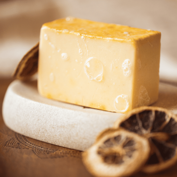 Solar Plexus Chakra Soap sitting soap dish | Shine Body & Bath