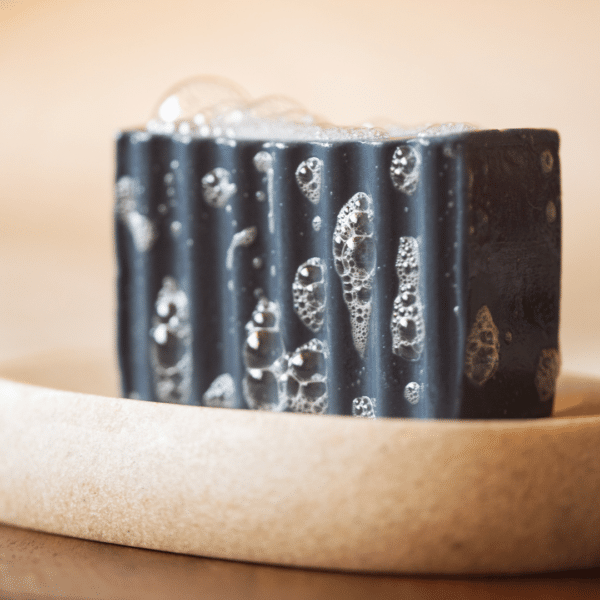 Throat Chakra Soap sitting soap dish | Shine Body & Bath