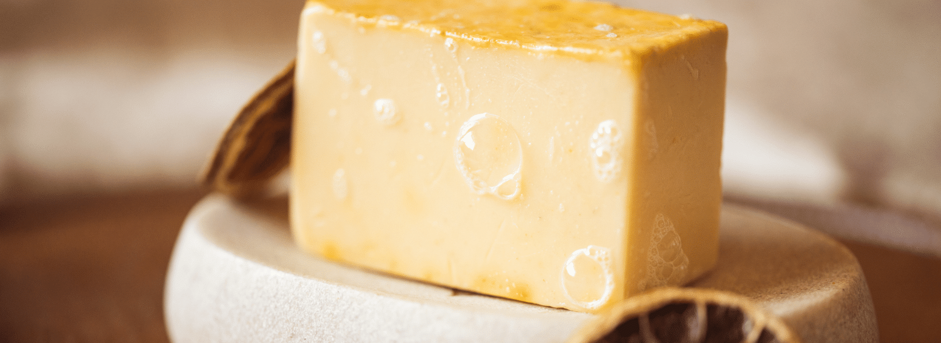 Solar Plexus Chakra Soap, unwrapped | Homepage banner | Shine Body & Bath