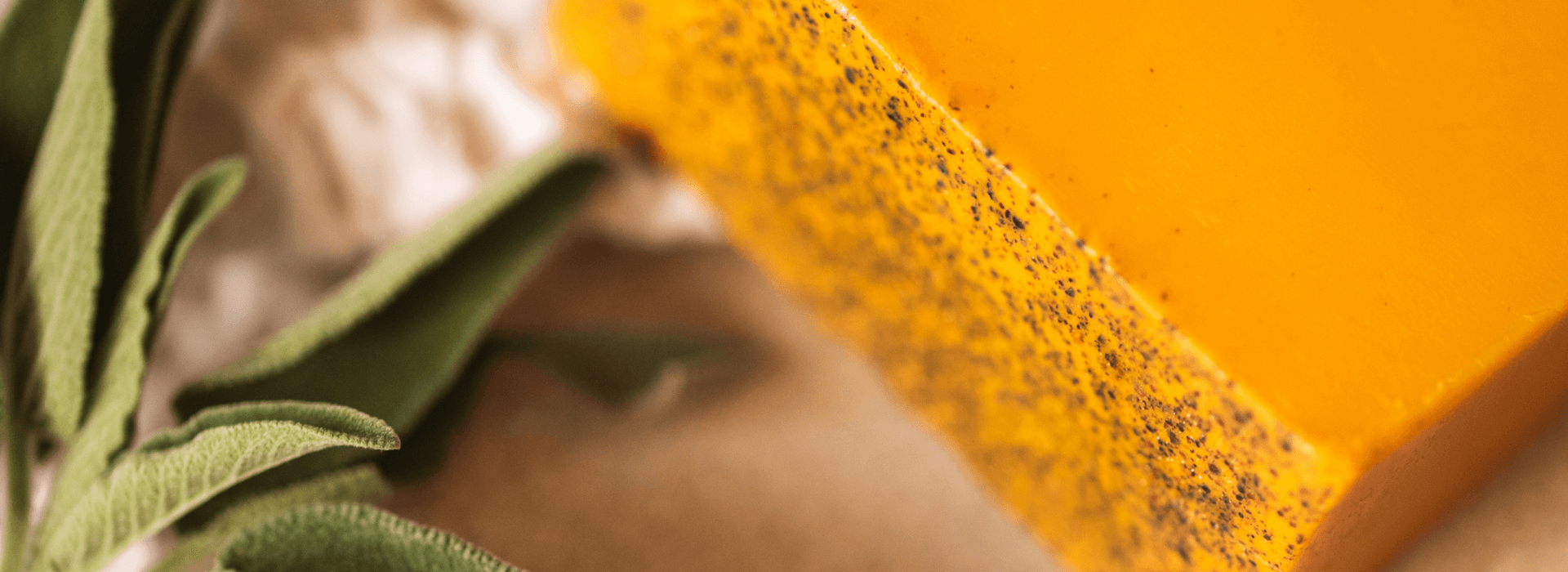 Chakra Balancing and Perimenopause | Orange Sacral Chakra Soap unwrapped close up | Shine Body & Bath Chakra Soap | Blog