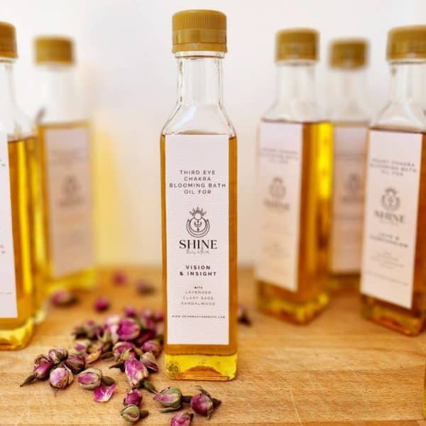 Third Eye Chakra Blooming Bath Oil gallery image | Shine Body & Bath