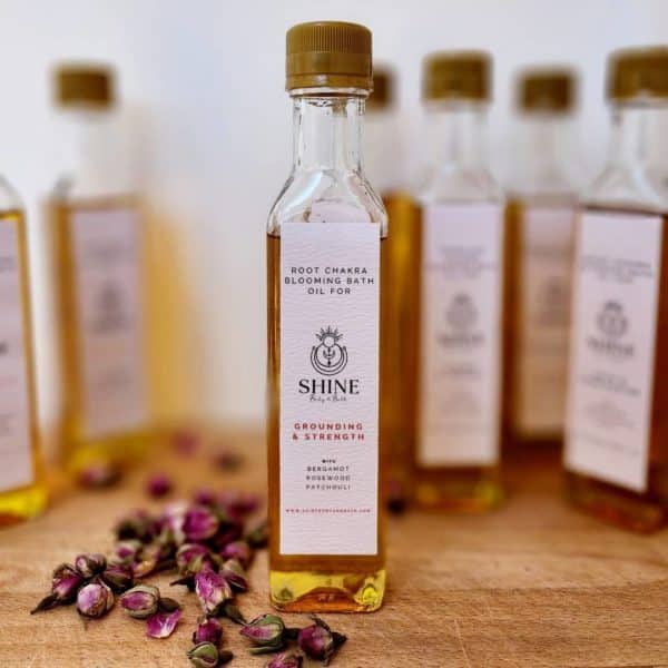 Root Chakra Blooming Bath Oil gallery image | Shine Body & Bath