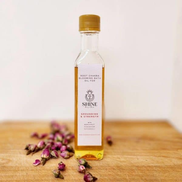 Root Chakra Blooming Bath Oil feature image | Shine Body & Bath
