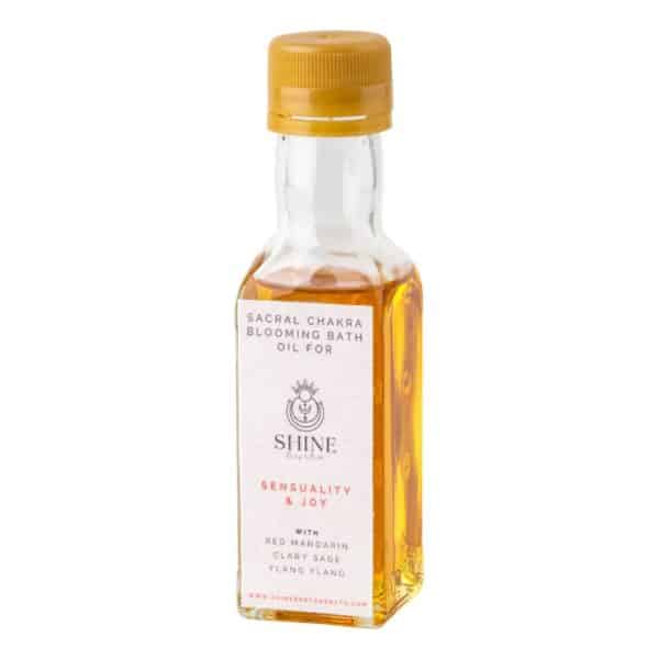 Sacral Chakra Blooming Bath Oil feature image | Shine Body & Bath